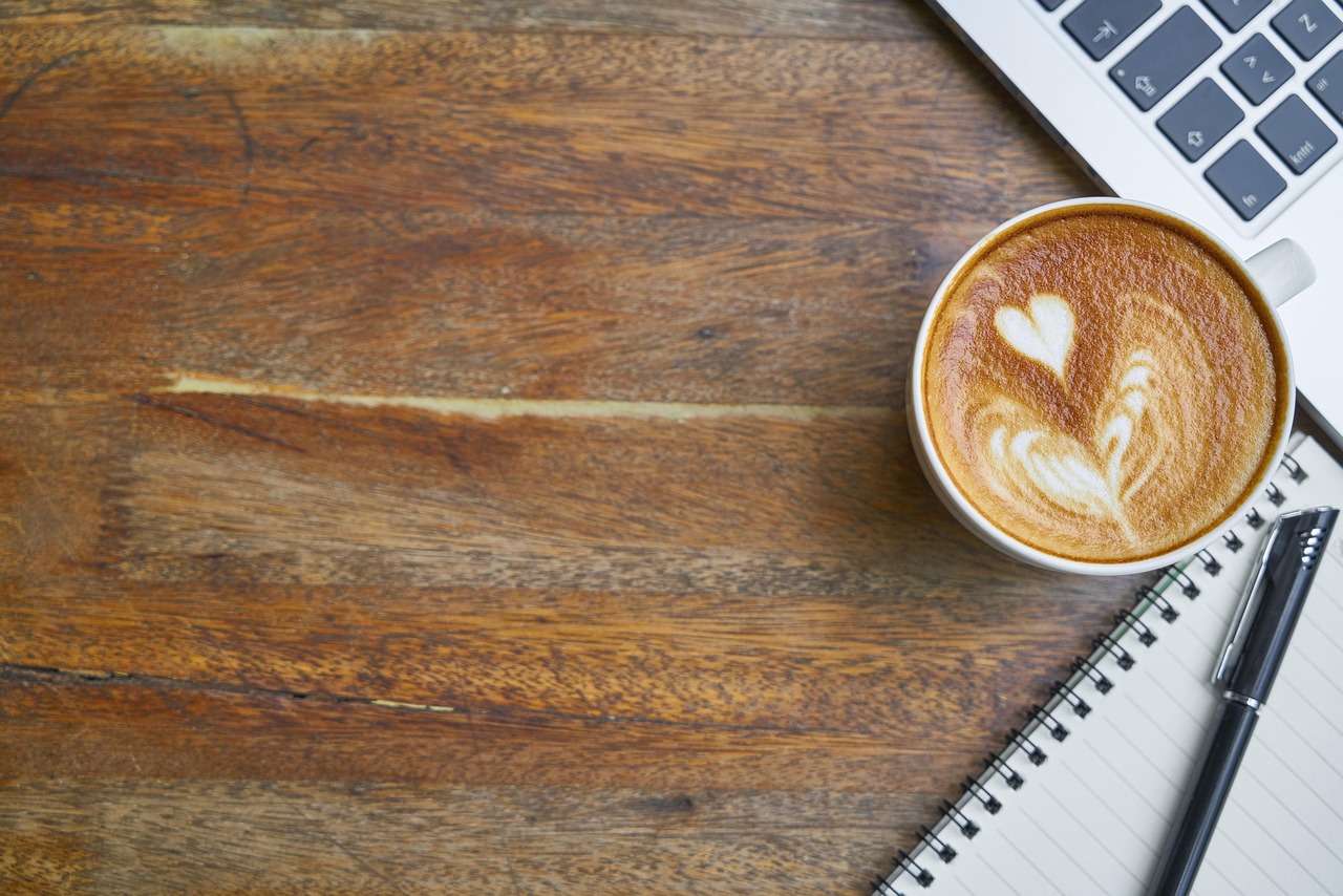 Flat whites at the bar